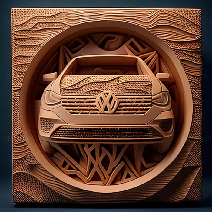 3D model Volkswagen Golf VIII (STL)
